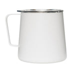 MiiR Grounded Camp Cup with Slide Lid, 12 oz Laser Engraving - White Powder - View 2