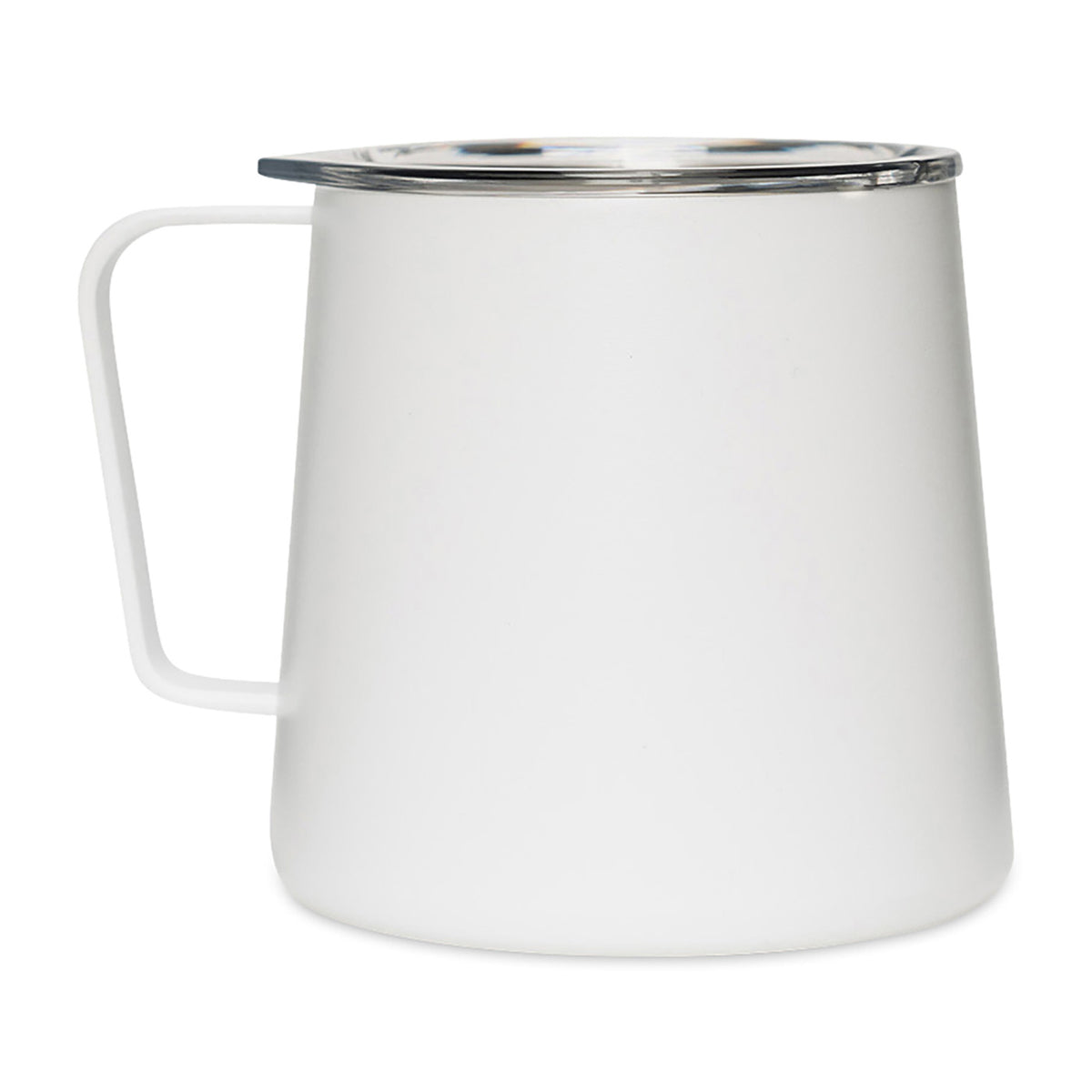 MiiR Grounded Camp Cup with Slide Lid, 12 oz Laser Engraving - White Powder - View 2