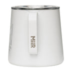 MiiR Grounded Camp Cup with Slide Lid, 12 oz Laser Engraving - White Powder - View 3