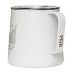 MiiR Grounded Camp Cup with Slide Lid, 12 oz Laser Engraving - White Powder - View 4