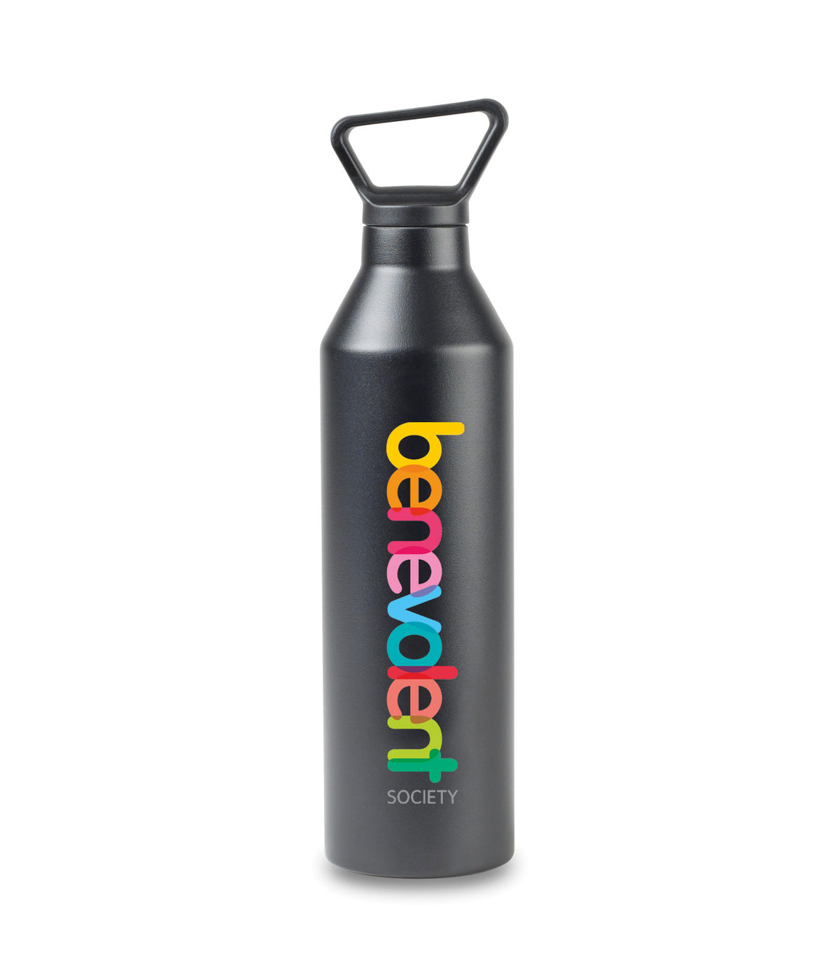 MiiR Insulated Bottle with Carry Handle, 23 oz Full Color - Black Powder - View 2