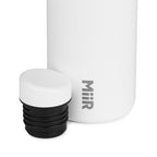 MiiR Insulated Wine Bottle, 25 oz Laser Engraving - White Powder - View 2