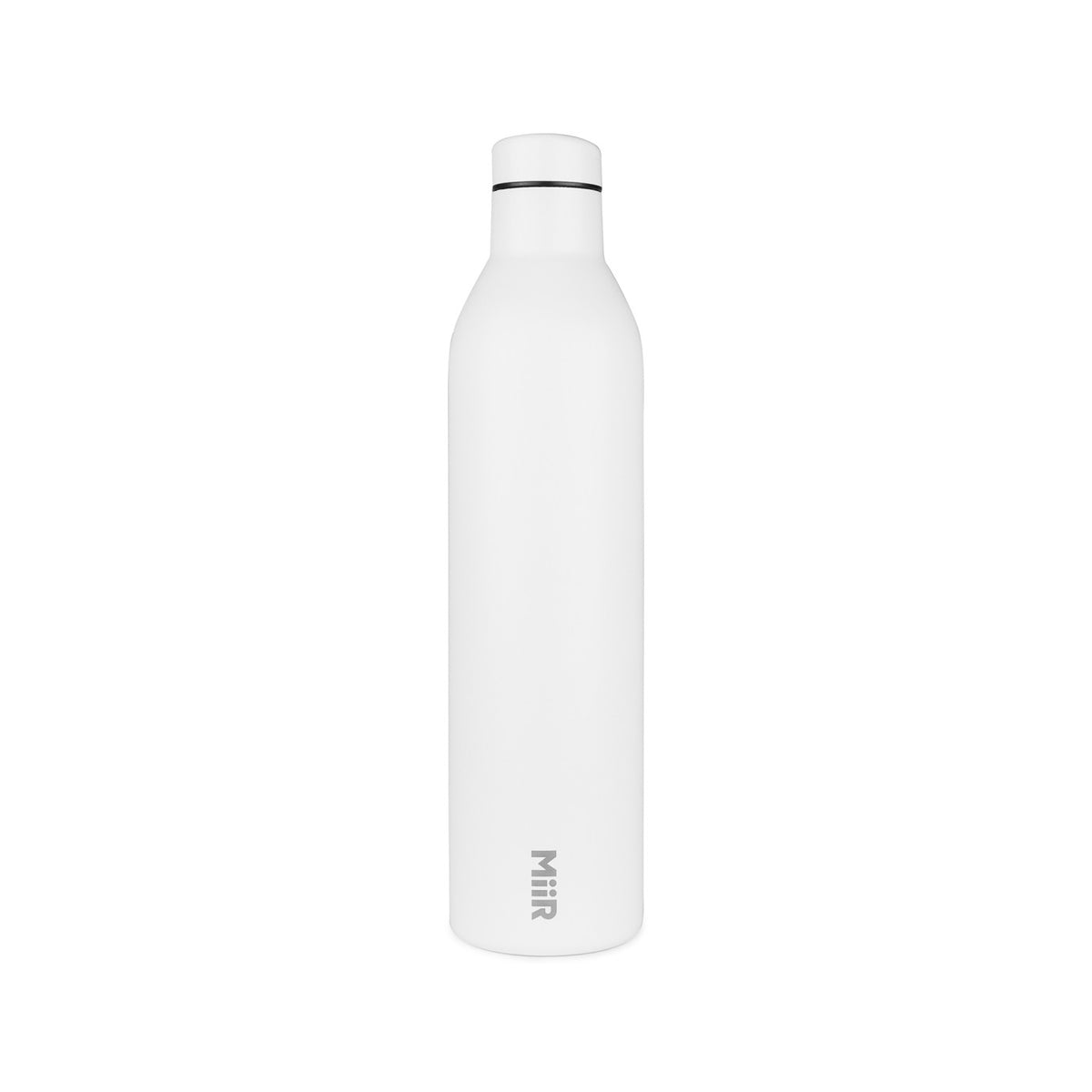 MiiR Insulated Wine Bottle, 25 oz Laser Engraving - White Powder - View 4
