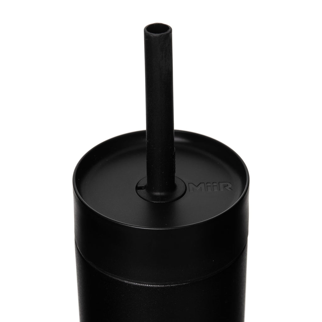 MiiR Sipper Insulated Straw Bottle, 16 oz Full Color - Black Powder - View 3