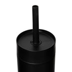 MiiR Sipper Insulated Straw Bottle, 16 oz Full Color - Black Powder - View 3