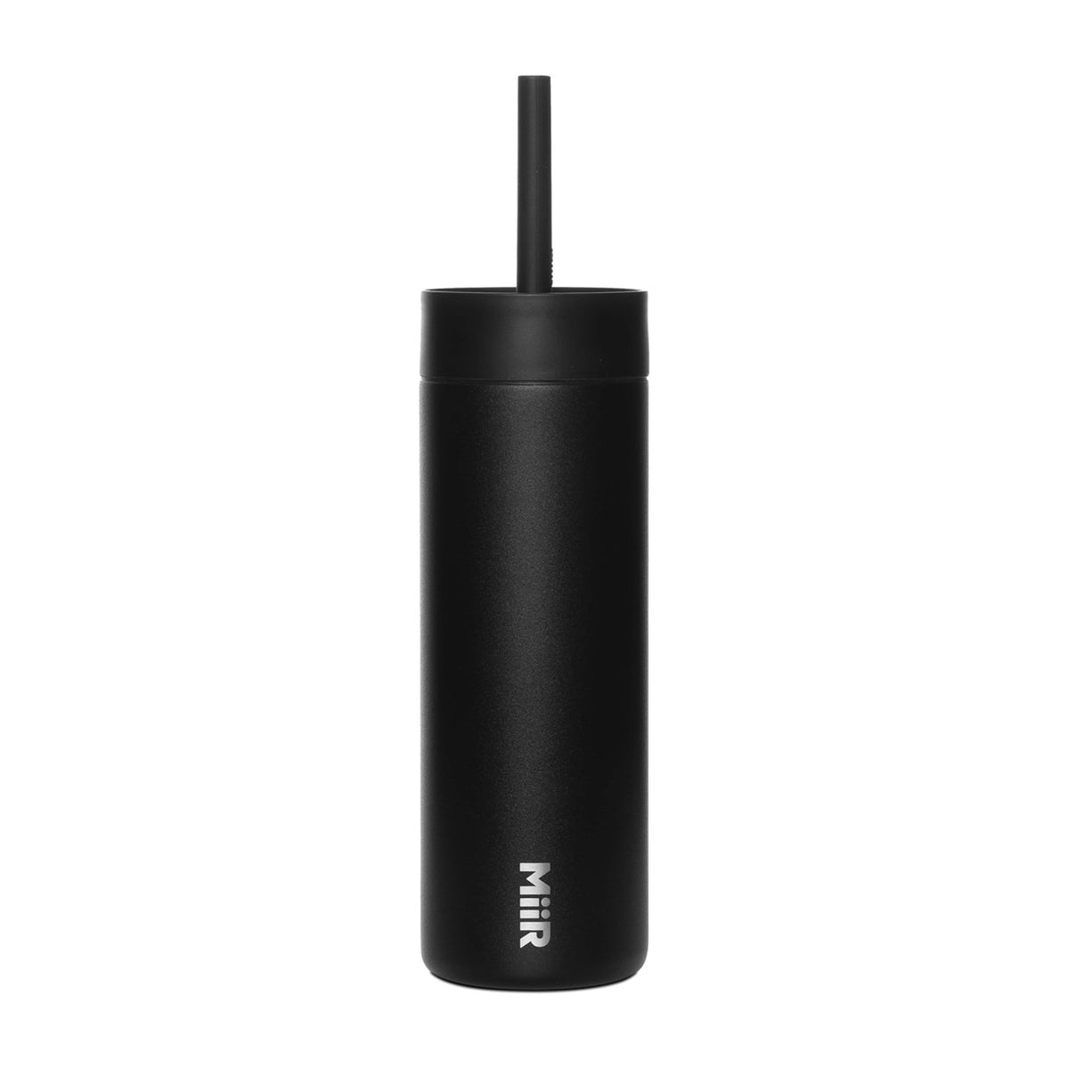MiiR Sipper Insulated Straw Bottle, 16 oz Full Color - Black Powder - View 4