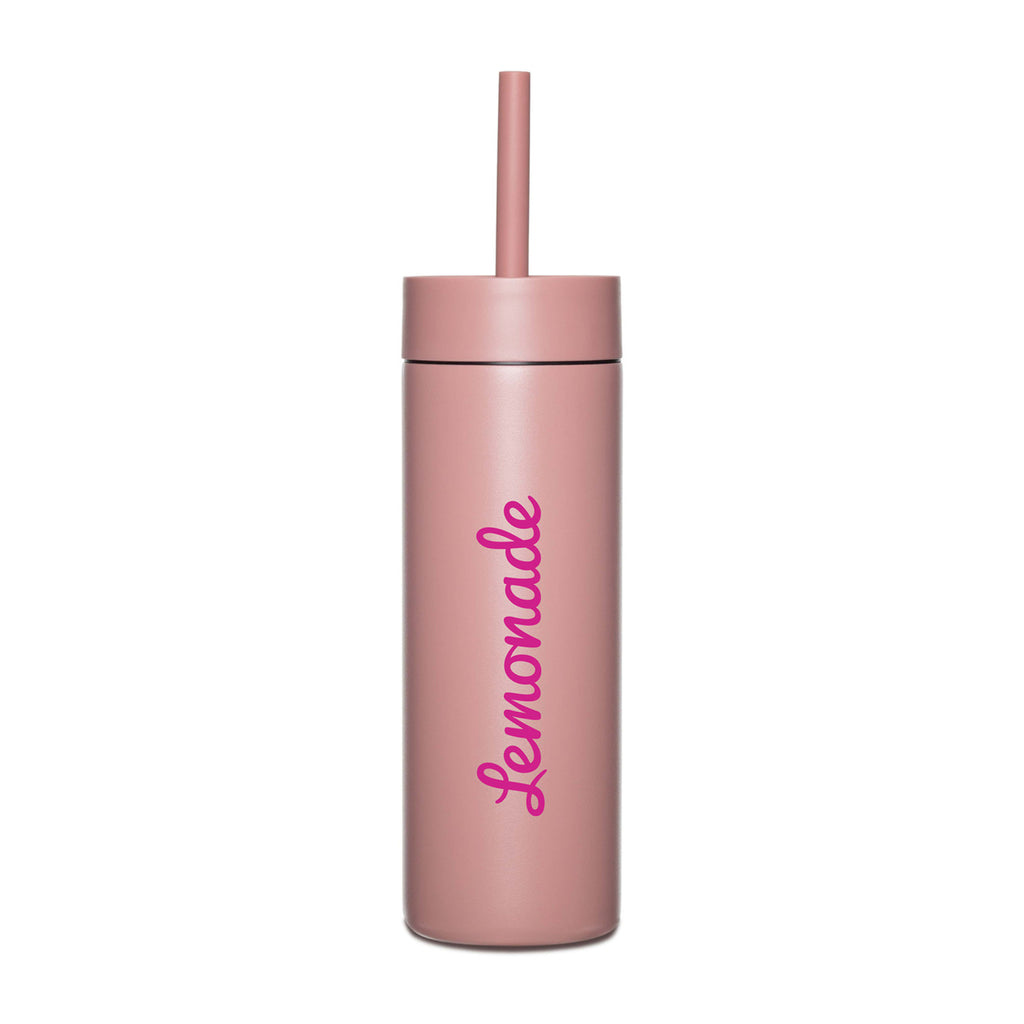 MiiR Sipper Insulated Straw Bottle, 16 oz Full Color - Rosewood - View 1