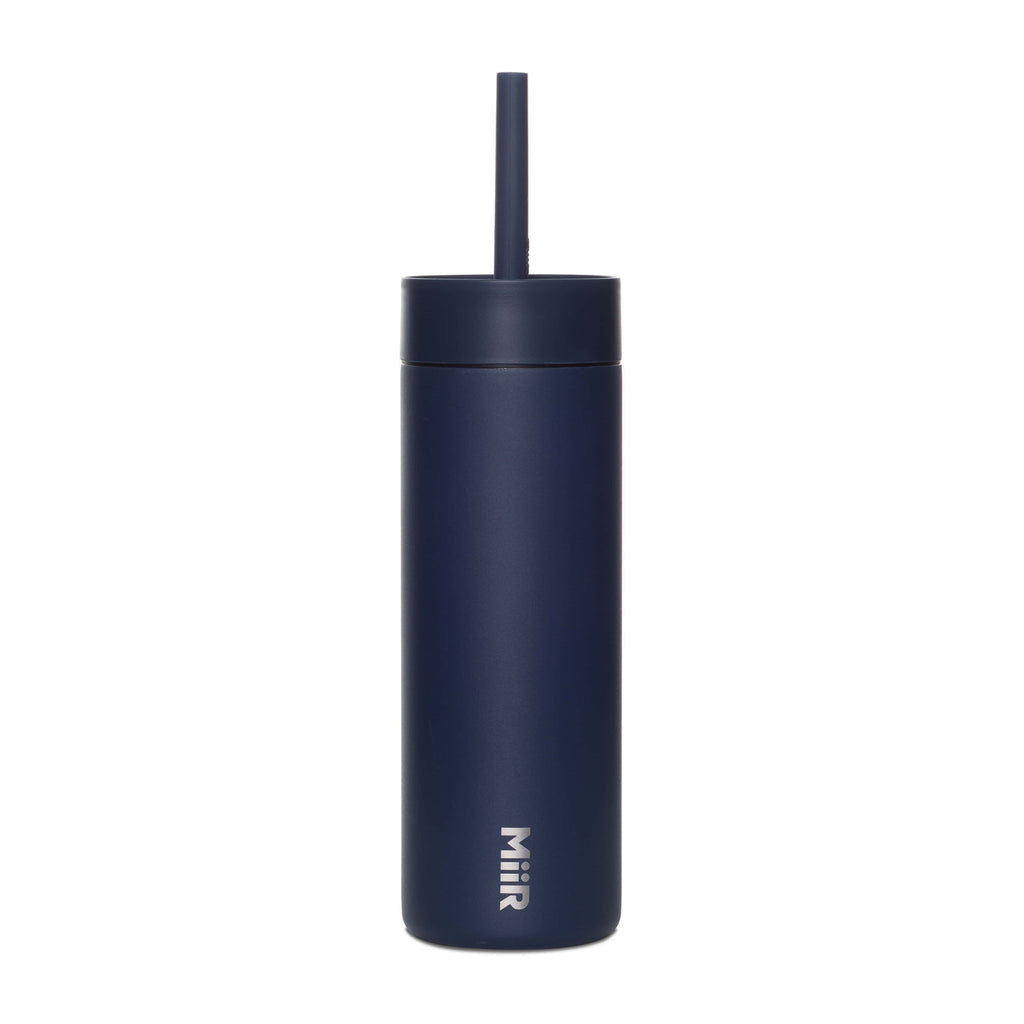 MiiR Sipper Insulated Straw Bottle, 16 oz Full Color - Tidal Blue - View 4