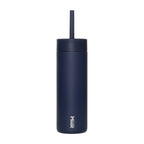 MiiR Sipper Insulated Straw Bottle, 16 oz Full Color - Tidal Blue - View 4