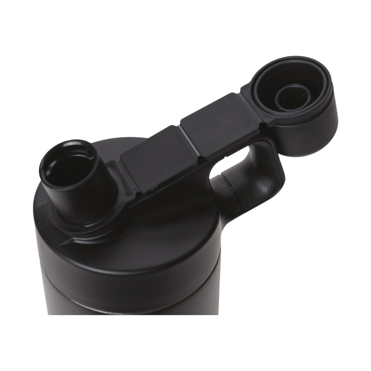 MiiR Wide Mouth Bottle with Hatchback Chug Lid, 20 oz Full Color - Black Powder - View 4