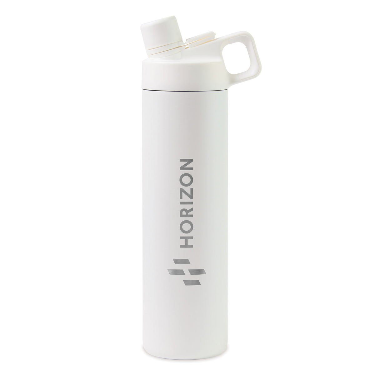MiiR Wide Mouth Bottle with Hatchback Chug Lid, 20 oz Full Color - White Powder - View 1