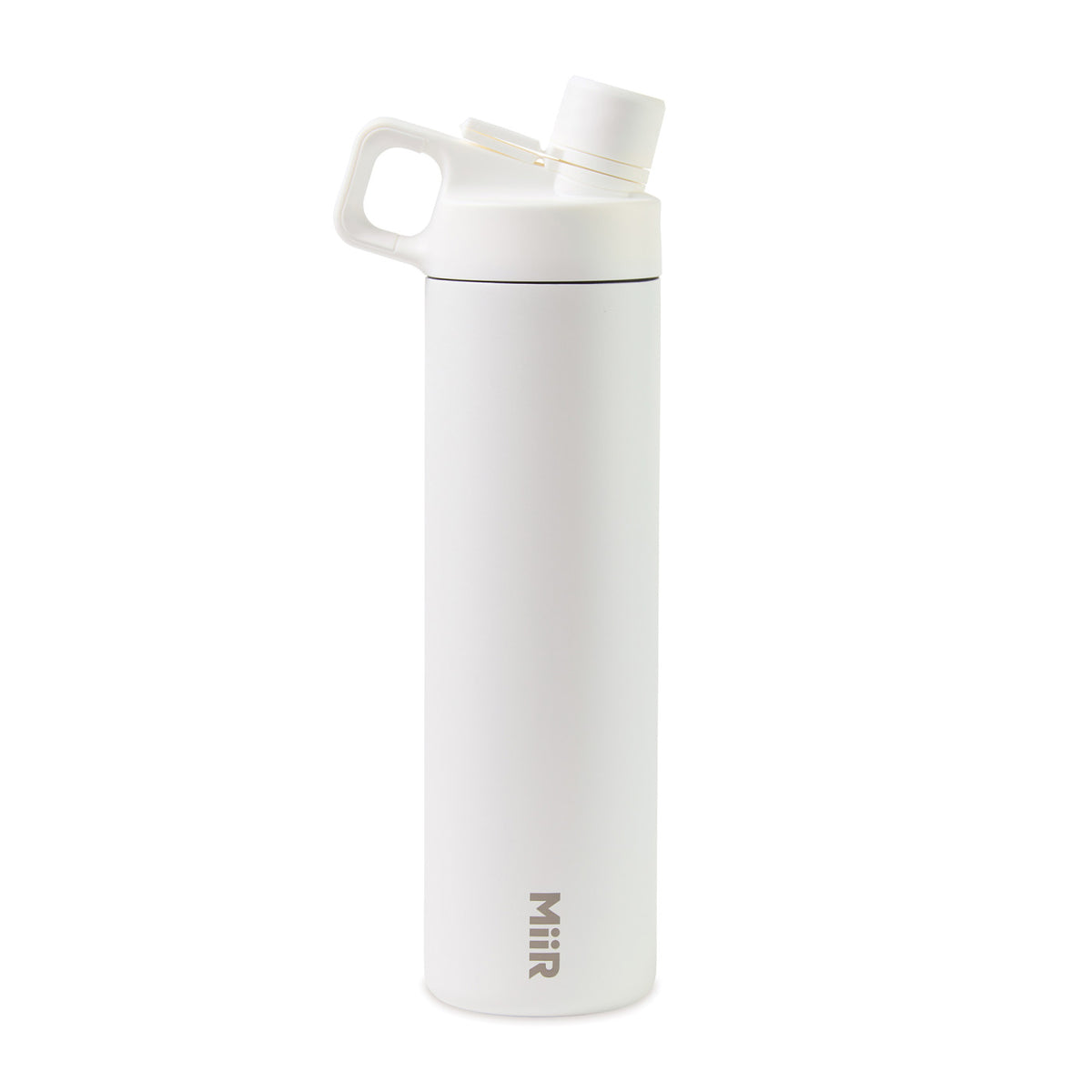 MiiR Wide Mouth Bottle with Hatchback Chug Lid, 20 oz Full Color - White Powder - View 4