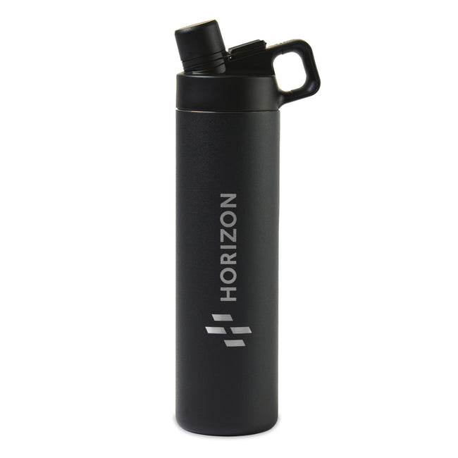 MiiR Wide Mouth Bottle with Hatchback Chug Lid, 20 oz Laser Engraving