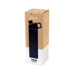 MiiR Wide Mouth Bottle with Hatchback Chug Lid, 20 oz Laser Engraving - Black Powder - View 6