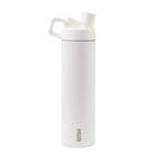 MiiR Wide Mouth Bottle with Hatchback Chug Lid, 20 oz Laser Engraving - White Powder - View 4