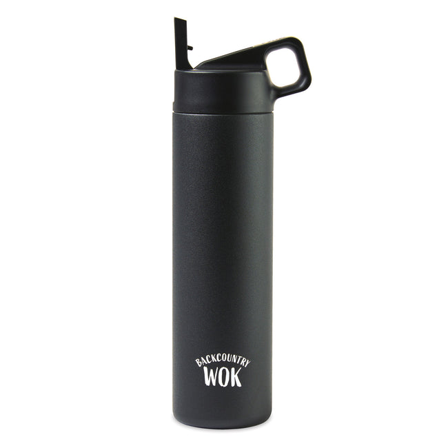 MiiR Wide Mouth Bottle with Leakproof Straw Lid, 20 oz Full Color