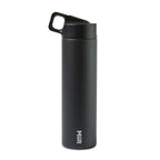 MiiR Wide Mouth Bottle with Leakproof Straw Lid, 20 oz Full Color - Black Powder - View 4
