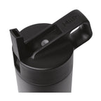 MiiR Wide Mouth Bottle with Leakproof Straw Lid, 20 oz Full Color - Black Powder - View 5