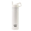 MiiR Wide Mouth Bottle with Leakproof Straw Lid, 20 oz Full Color - White Powder - View 1
