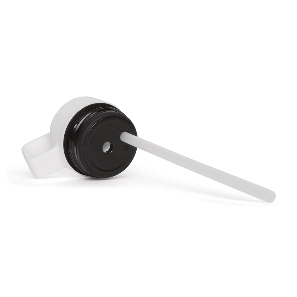 MiiR Wide Mouth Bottle with Leakproof Straw Lid, 20 oz Full Color - White Powder - View 4