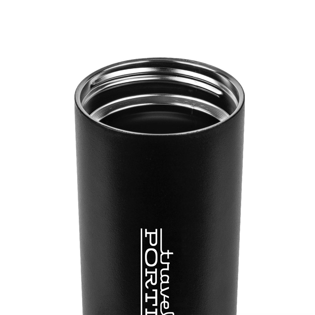 MiiR Wide Mouth Insulated Water Bottle, 20 oz Full Color - Black Powder - View 3