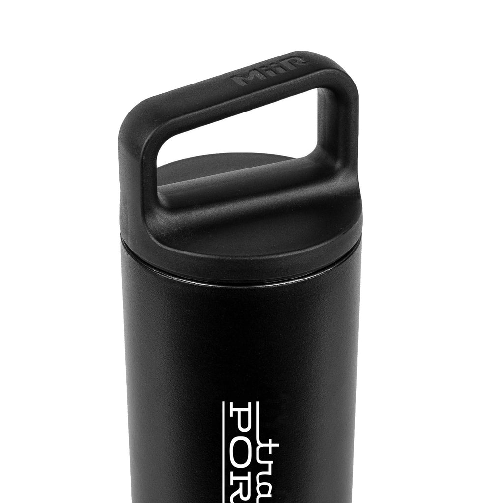 MiiR Wide Mouth Insulated Water Bottle, 20 oz Full Color - Black Powder - View 4