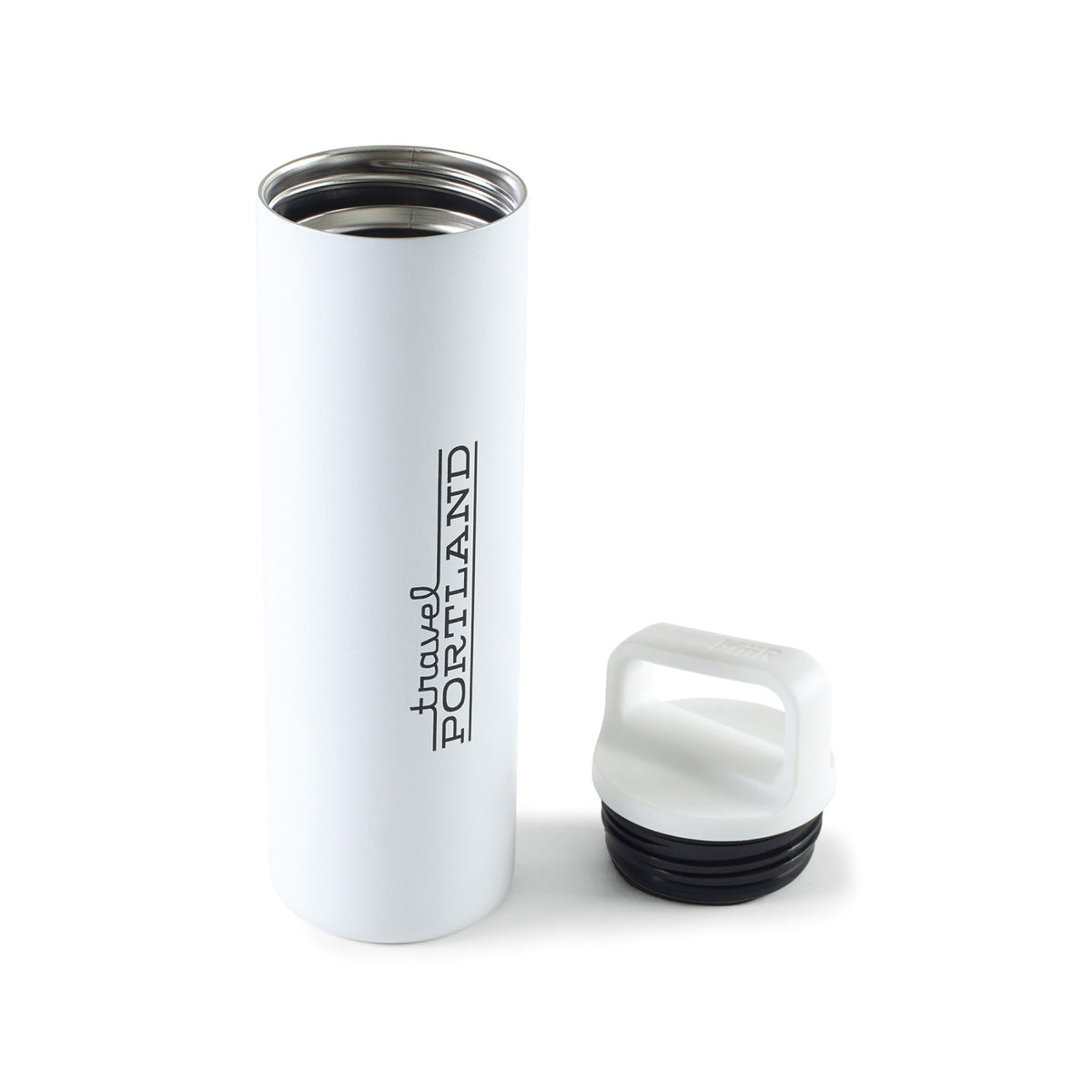 MiiR Wide Mouth Insulated Water Bottle, 20 oz Full Color - White Powder - View 5