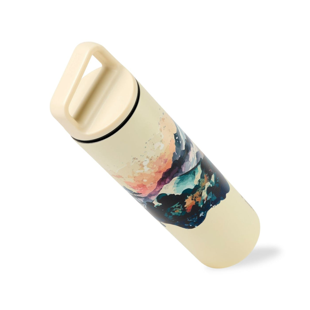 MiiR Wide Mouth Insulated Water Bottle, 20 oz - Sandstone - View 3