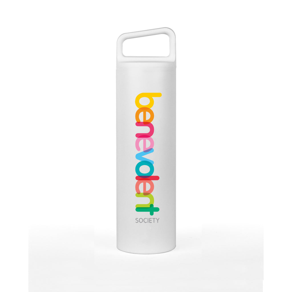 MiiR Wide Mouth Insulated Water Bottle, 20 oz - White Powder - View 2
