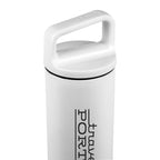 MiiR Wide Mouth Insulated Water Bottle, 20 oz - White Powder - View 3