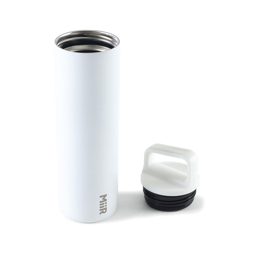 MiiR Wide Mouth Insulated Water Bottle, 20 oz - White Powder - View 8