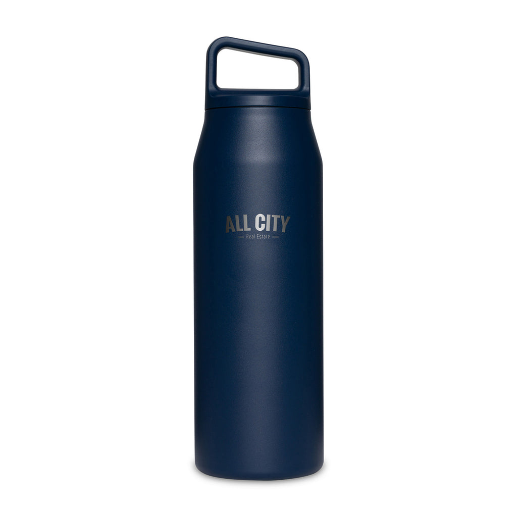 MiiR Wide Mouth Insulated Water Bottle, 32 oz Full Color - Tidal Blue - View 1