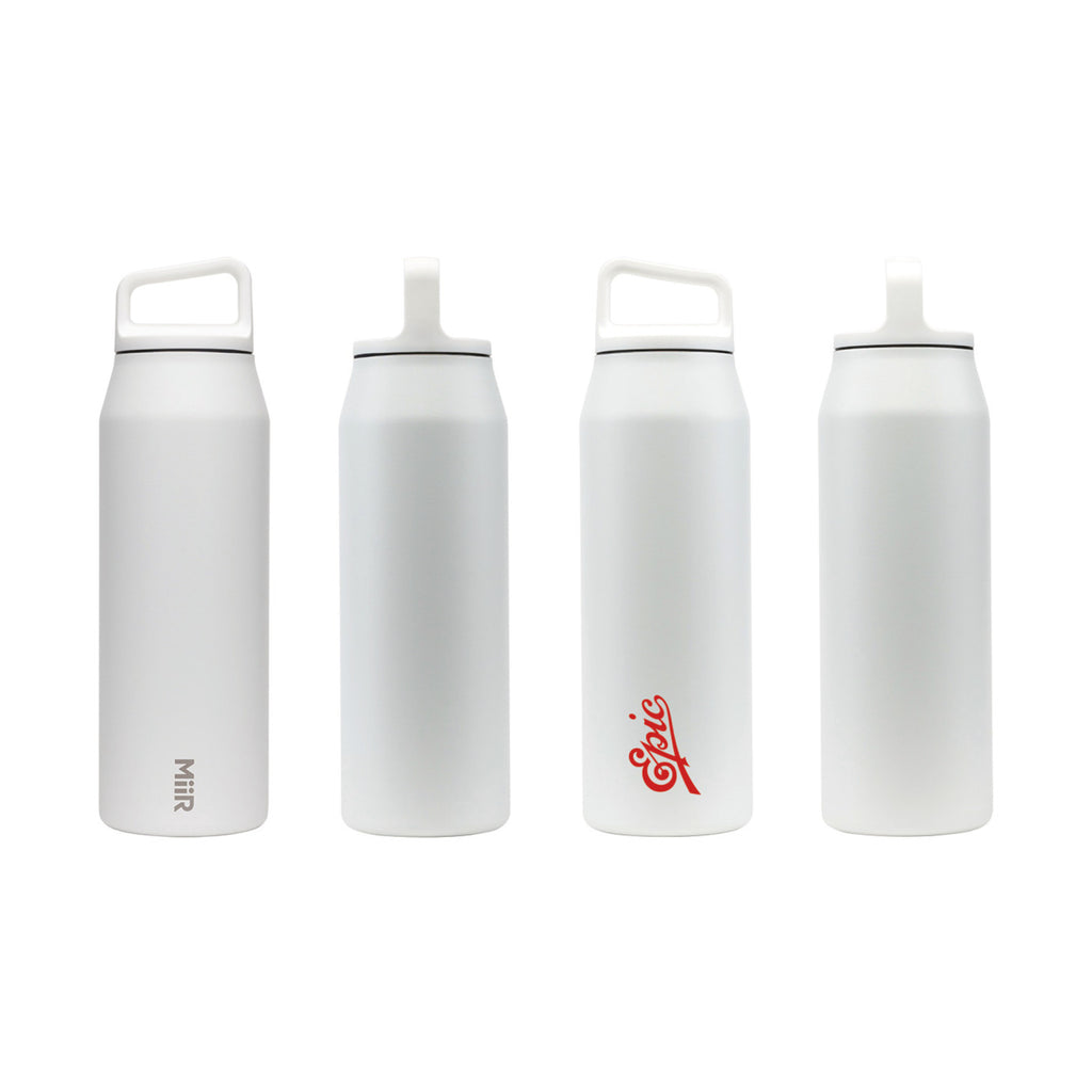 MiiR Wide Mouth Insulated Water Bottle, 32 oz Full Color - White Powder - View 3