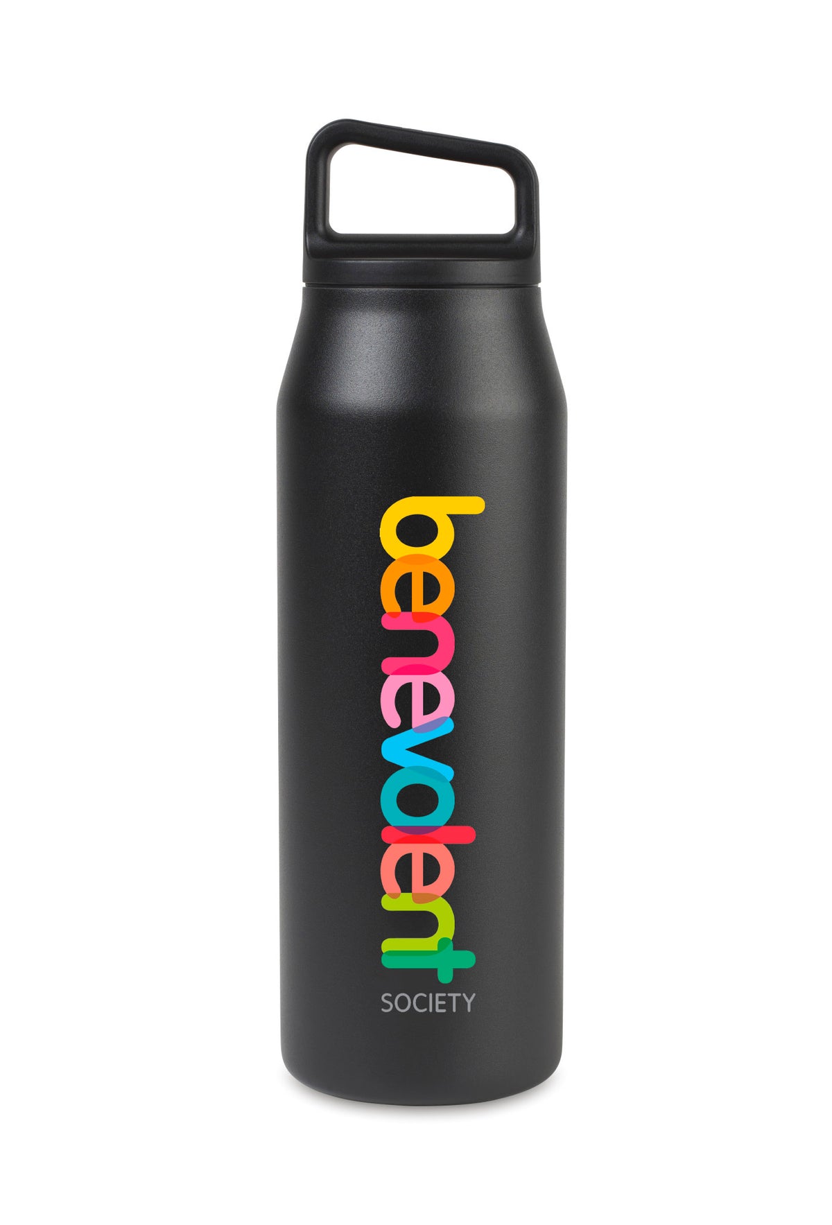 MiiR Wide Mouth Insulated Water Bottle, 32 oz Laser Engraving - Black Powder - View 2