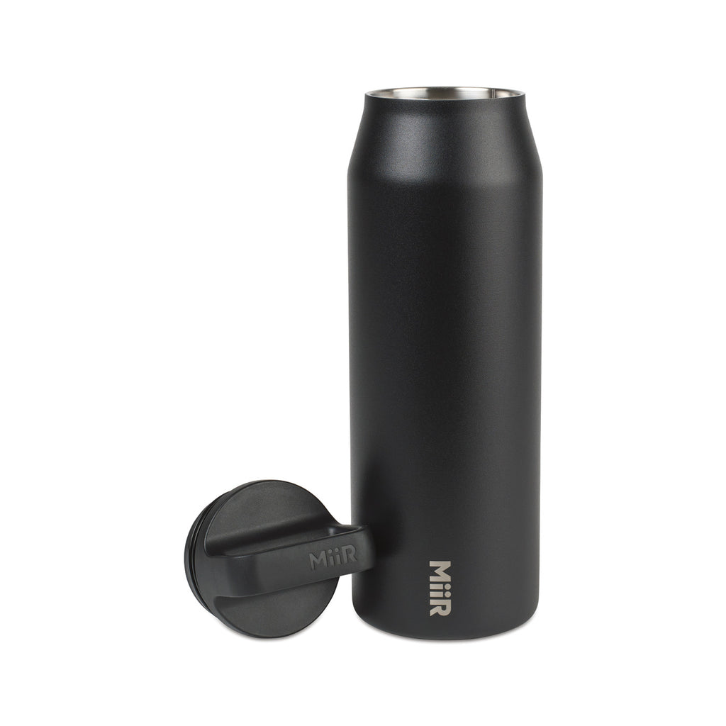 MiiR Wide Mouth Insulated Water Bottle, 32 oz Laser Engraving - Black Powder - View 3