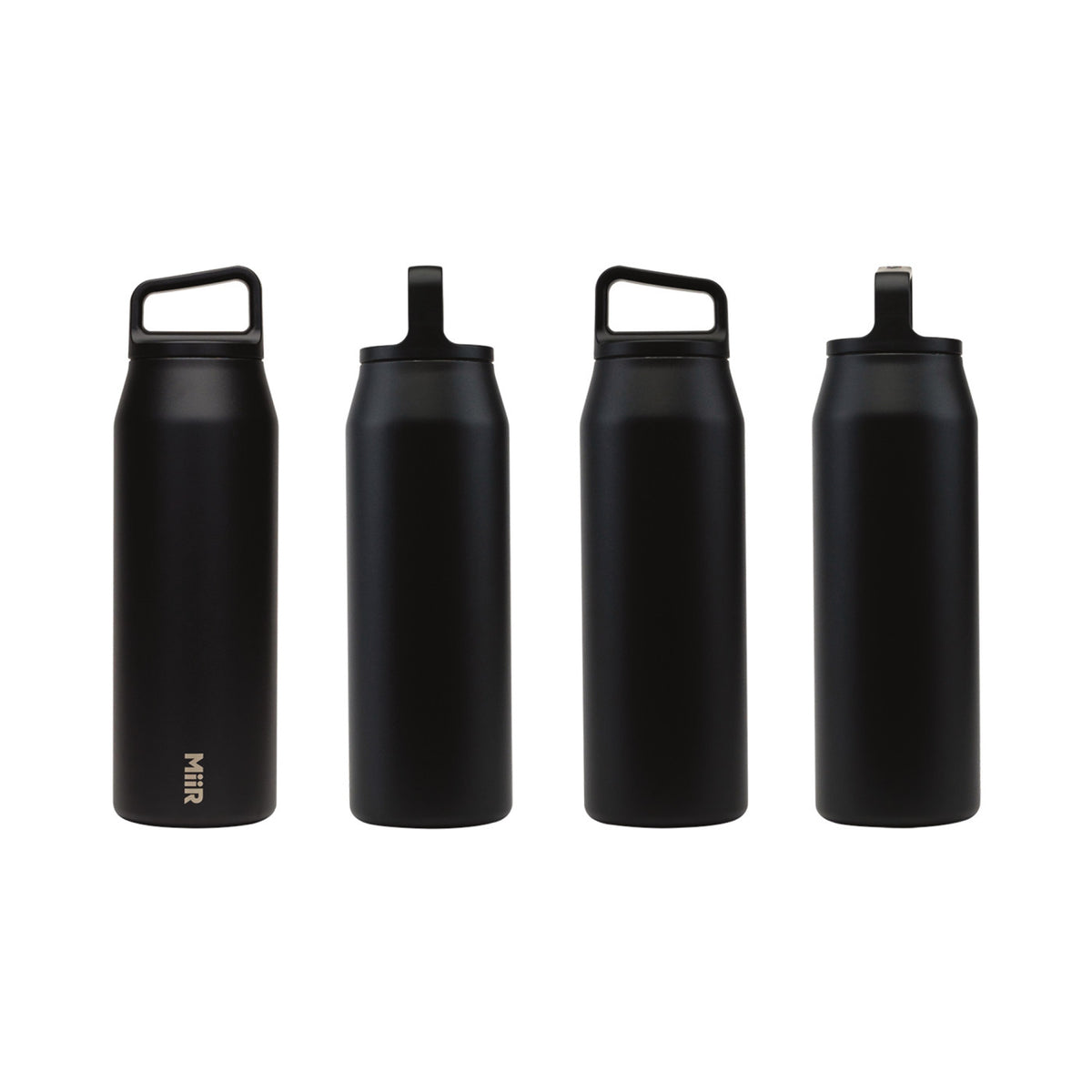 MiiR Wide Mouth Insulated Water Bottle, 32 oz Laser Engraving - Black Powder - View 7