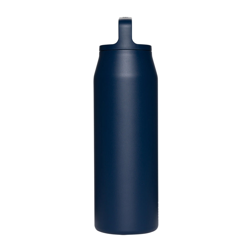 MiiR Wide Mouth Insulated Water Bottle, 32 oz Laser Engraving - Tidal Blue - View 3