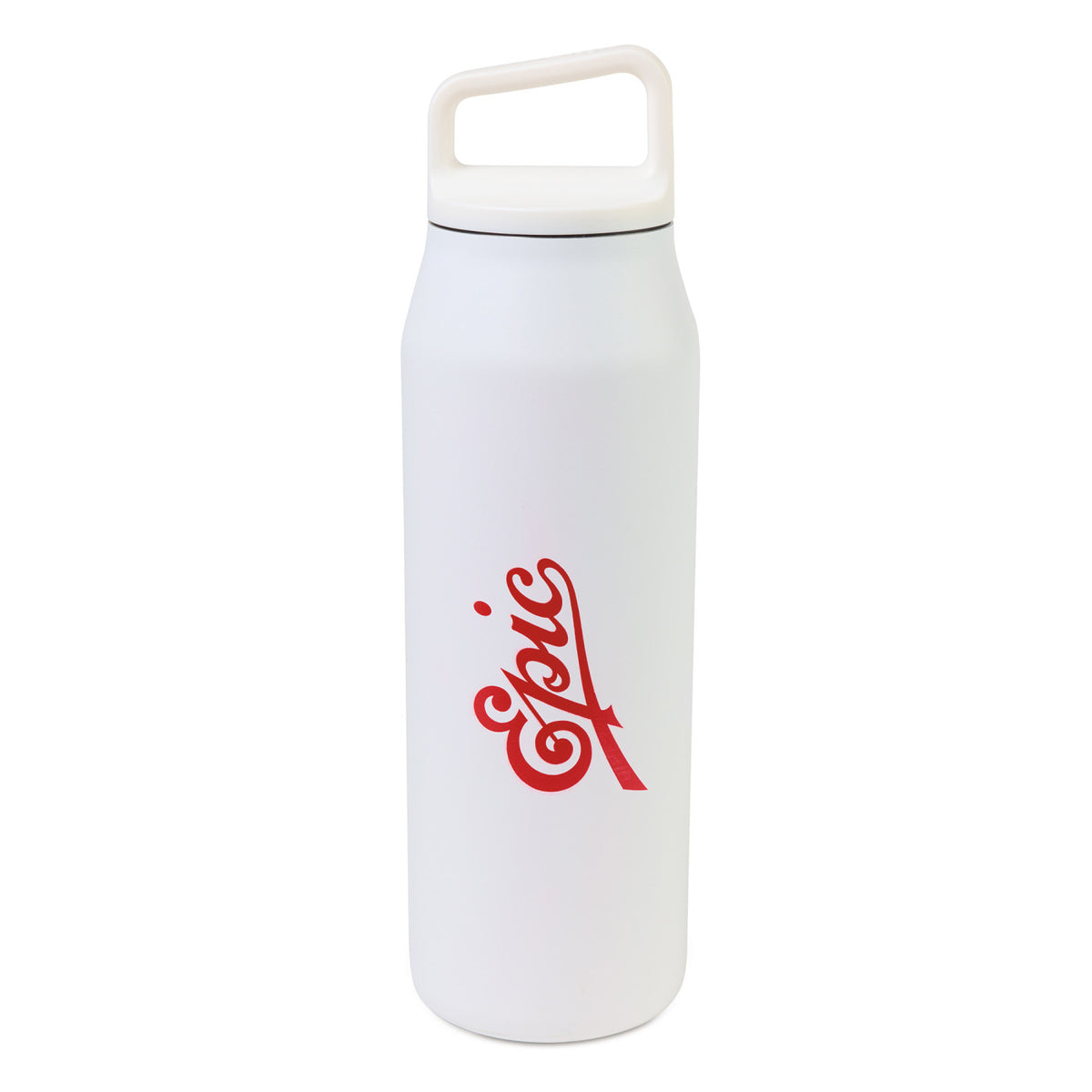 MiiR Wide Mouth Insulated Water Bottle, 32 oz Laser Engraving - White Powder - View 1