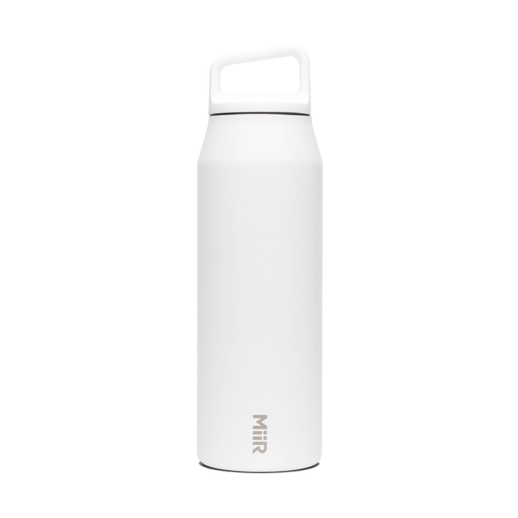 MiiR Wide Mouth Insulated Water Bottle, 32 oz Laser Engraving - White Powder - View 2
