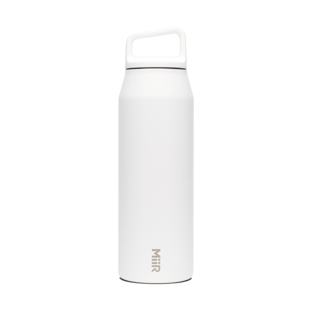 MiiR Wide Mouth Insulated Water Bottle, 32 oz Laser Engraving - White Powder - View 2