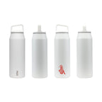 MiiR Wide Mouth Insulated Water Bottle, 32 oz Laser Engraving - White Powder - View 3