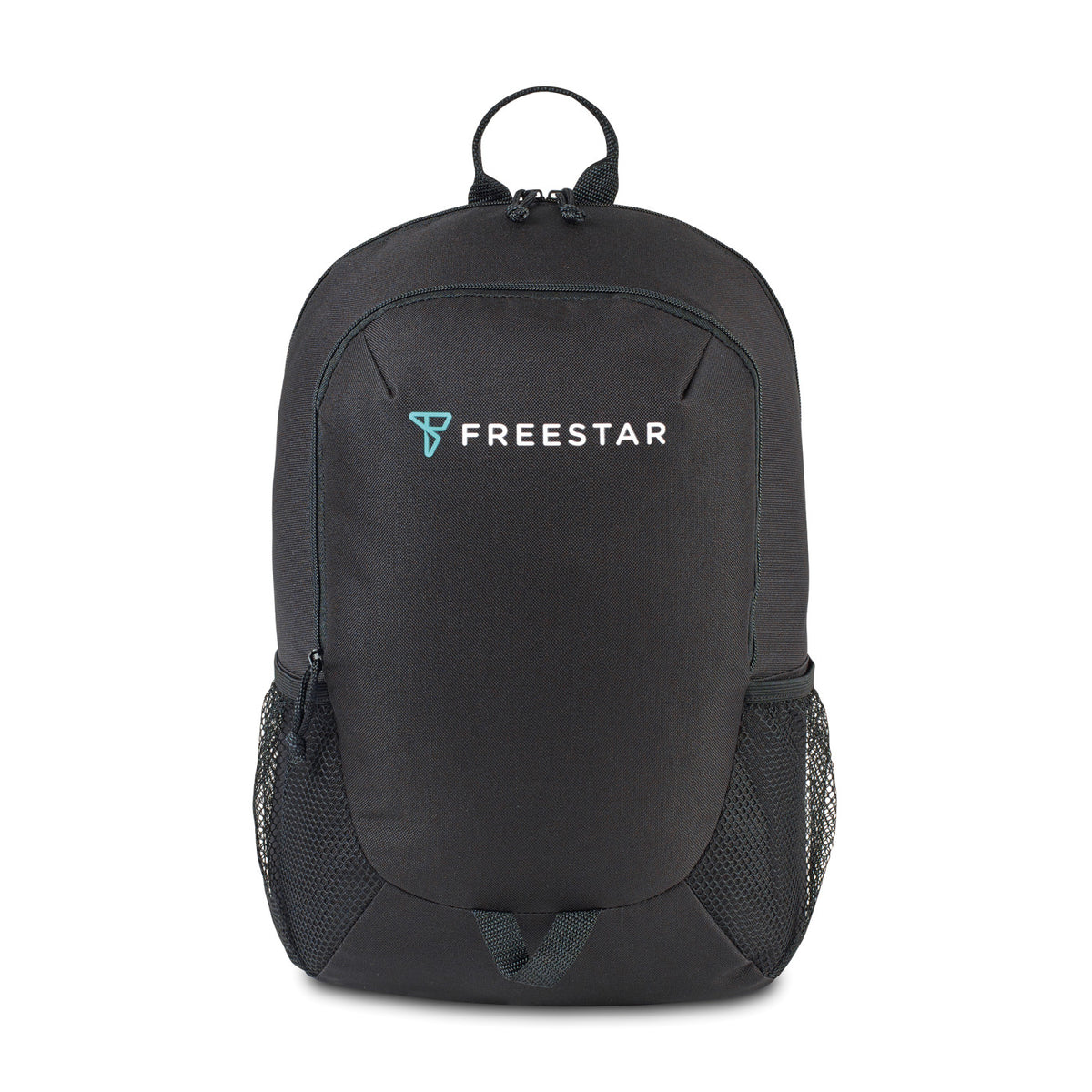 Miller Everyday Backpack with Webbing Loop Transfer - Black - View 1