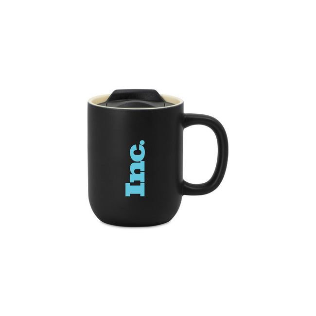 Milo Ceramic Mug with Sliding Lid, 12 oz