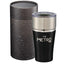 Milo Copper Insulated Tumbler with Cylinder Gift Box, 20 oz - Black - Front