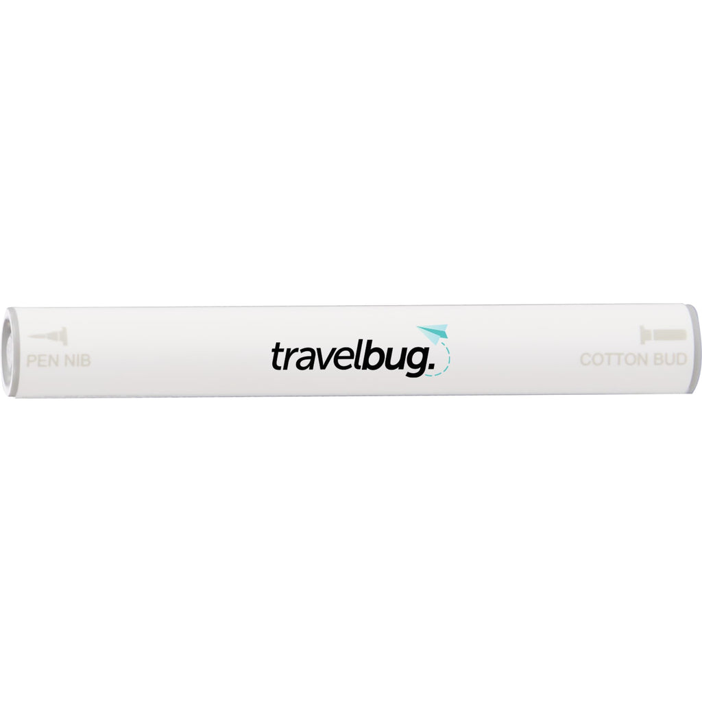 Mimi Tech Cleaning Tool for Earbuds and Phones Full Color - White - Front