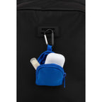 Mini Backpack Bag Charm with Earbud Pocket Full Color - Royal - Propped