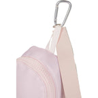 Mini Backpack Bag Charm with Two Zip Pockets Transfer - Pink - Detail 2