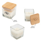 Mini Candle with a Bamboo Lid