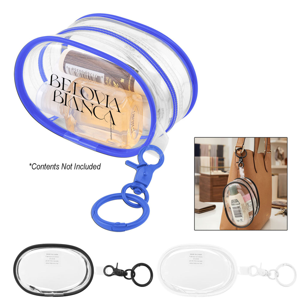 Mini Clear EVA Pouch Bag Charm - EVA Mini Clear Pouch Bag Charm