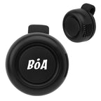 Mini Clip Fan in Recycled ABS - Black - Pad Print